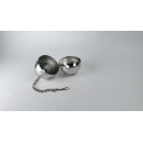 Tea Infuser Tea Strainer , 304 Stainless Steel Tea Filters for Loose Tea, with Drip Trays and Long Chain ,Sealed Thread Connection Premium Tea Strainer